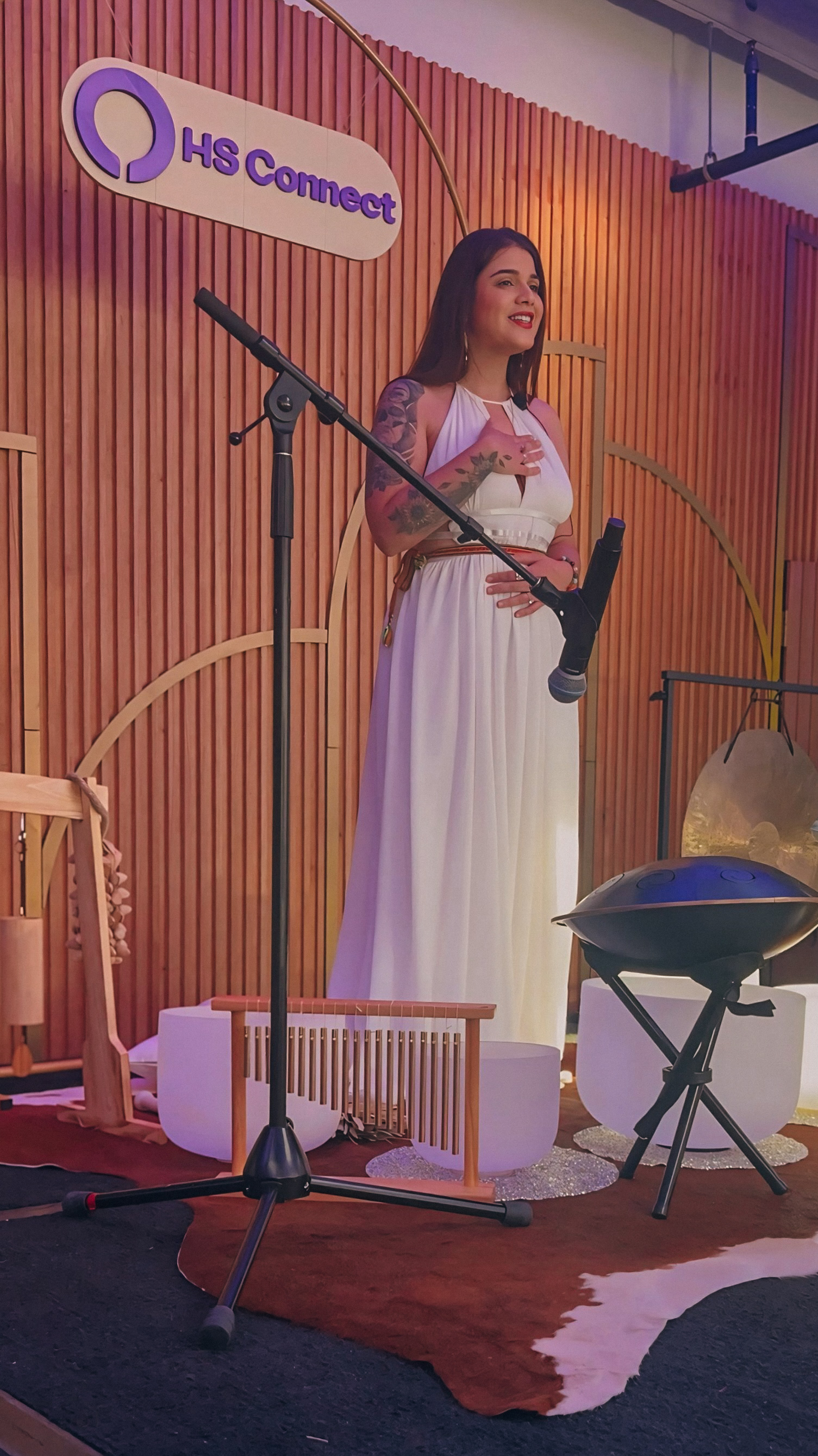 Laura presenting at a conference