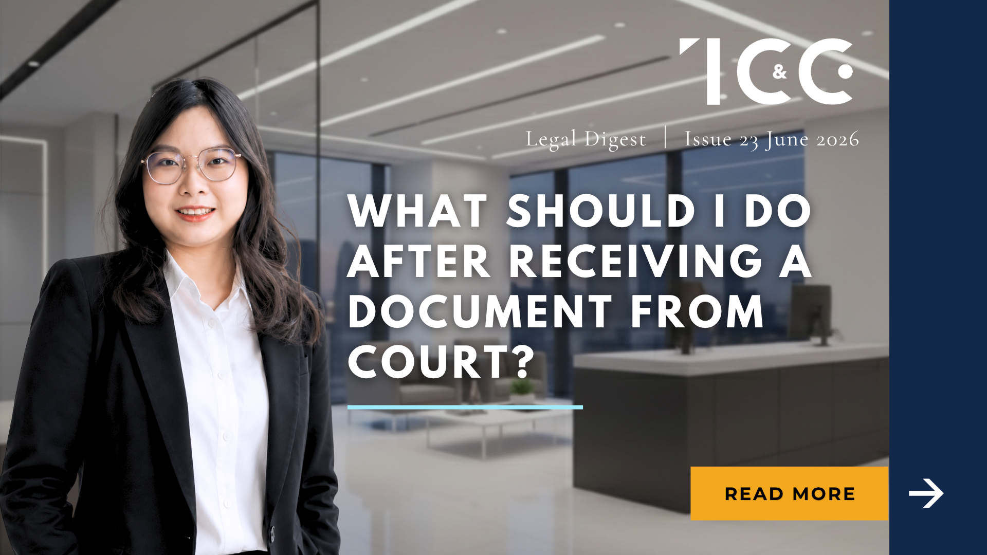 What Should I Do After Receiving a Document from Court?