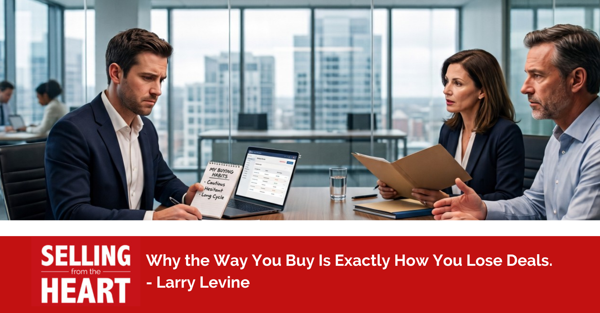 Why the Way You Buy Is Exactly How You Lose Deals.