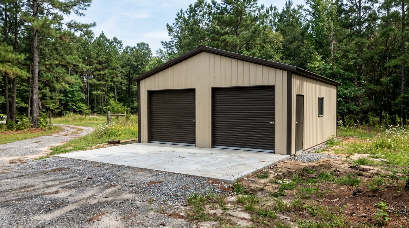 Metal Garages & Commercial Buildings in