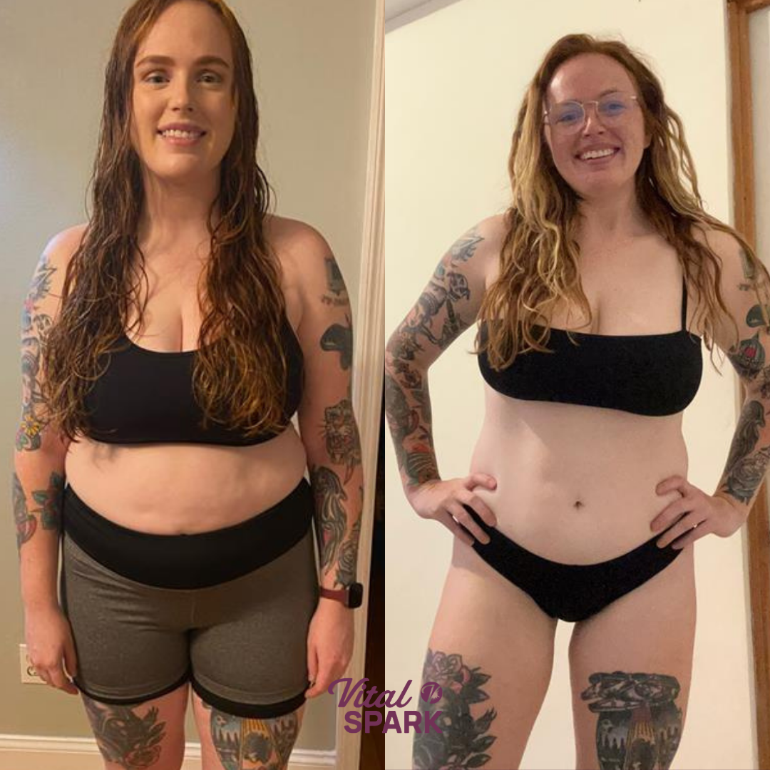 Vital Spark Coaching client transformation