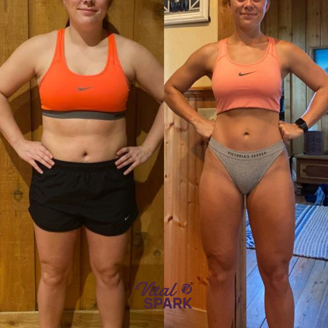 Vital Spark Coaching client transformation