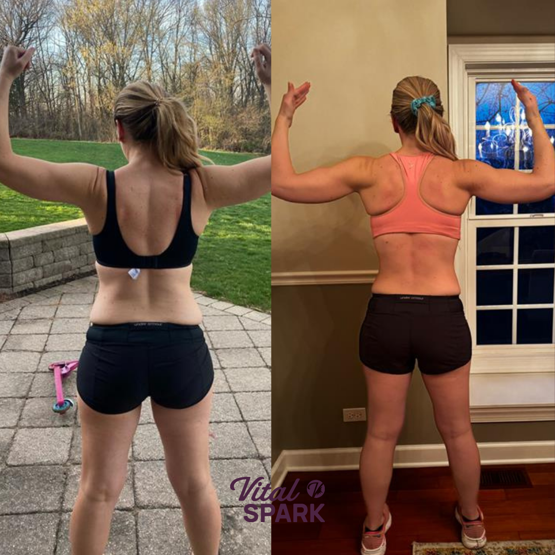Vital Spark Coaching client transformation