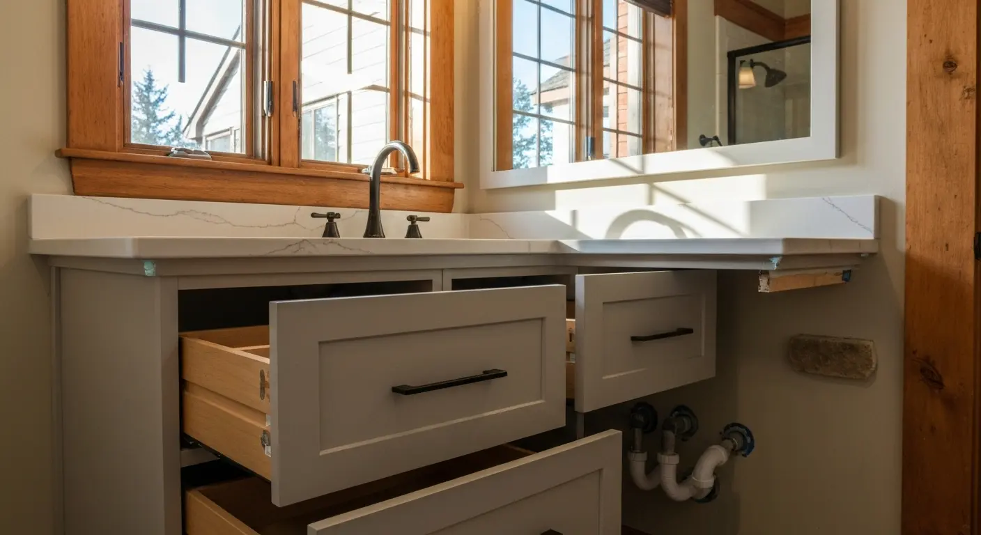 Bathroom vanity cabinet