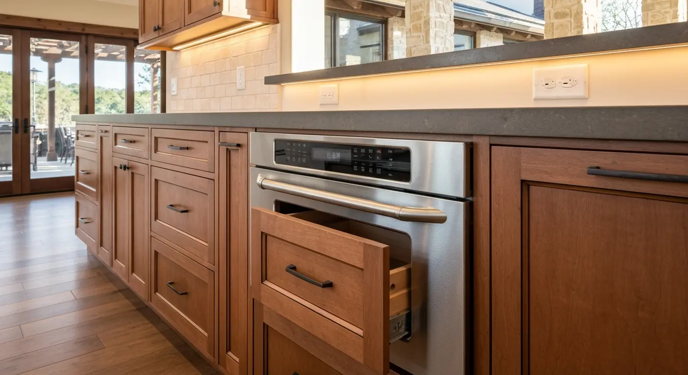 Custom kitchen cabinets
