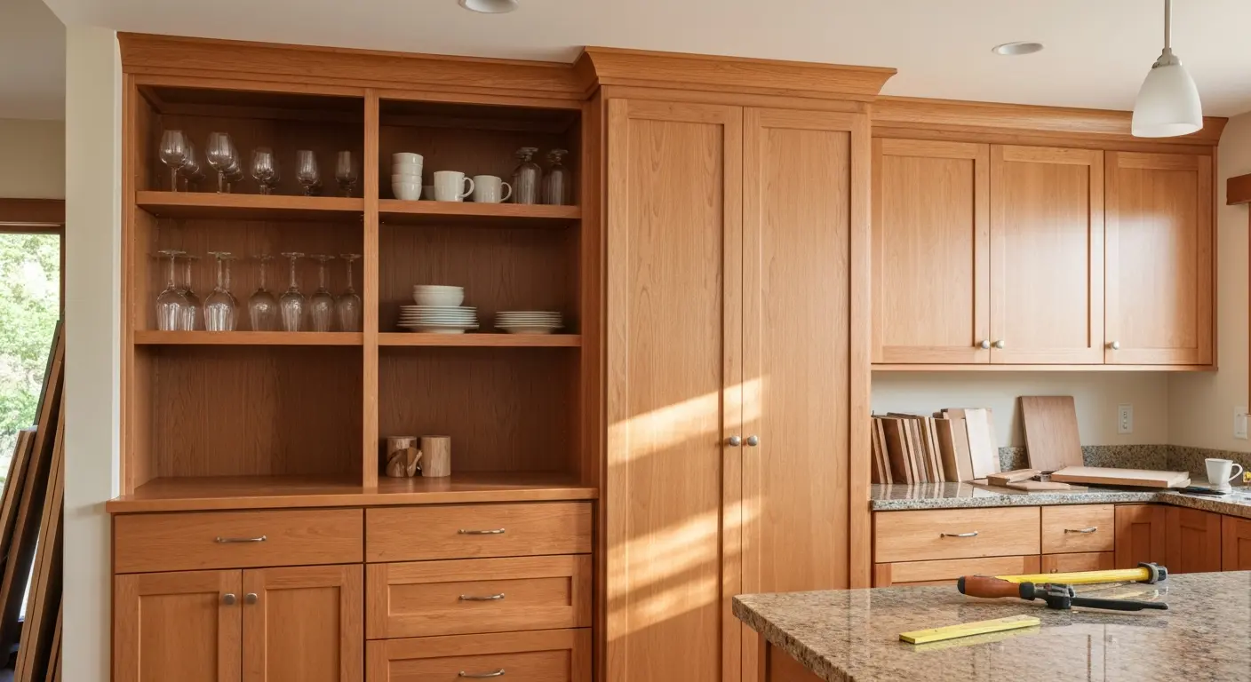Custom built-in cabinetry