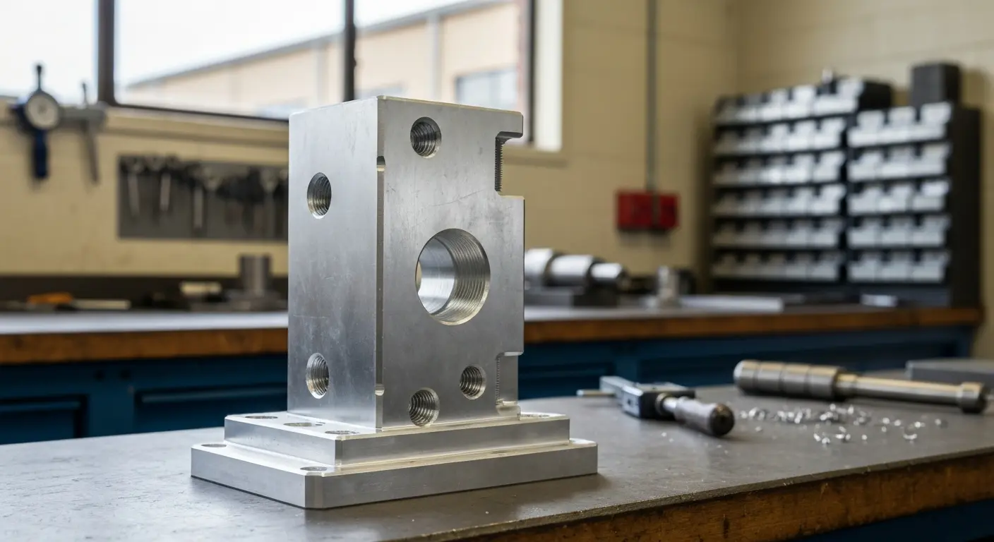 Custom CNC machined fixture
