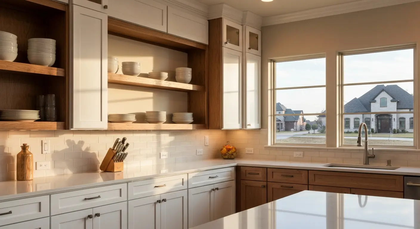 Custom kitchen cabinets in Frisco