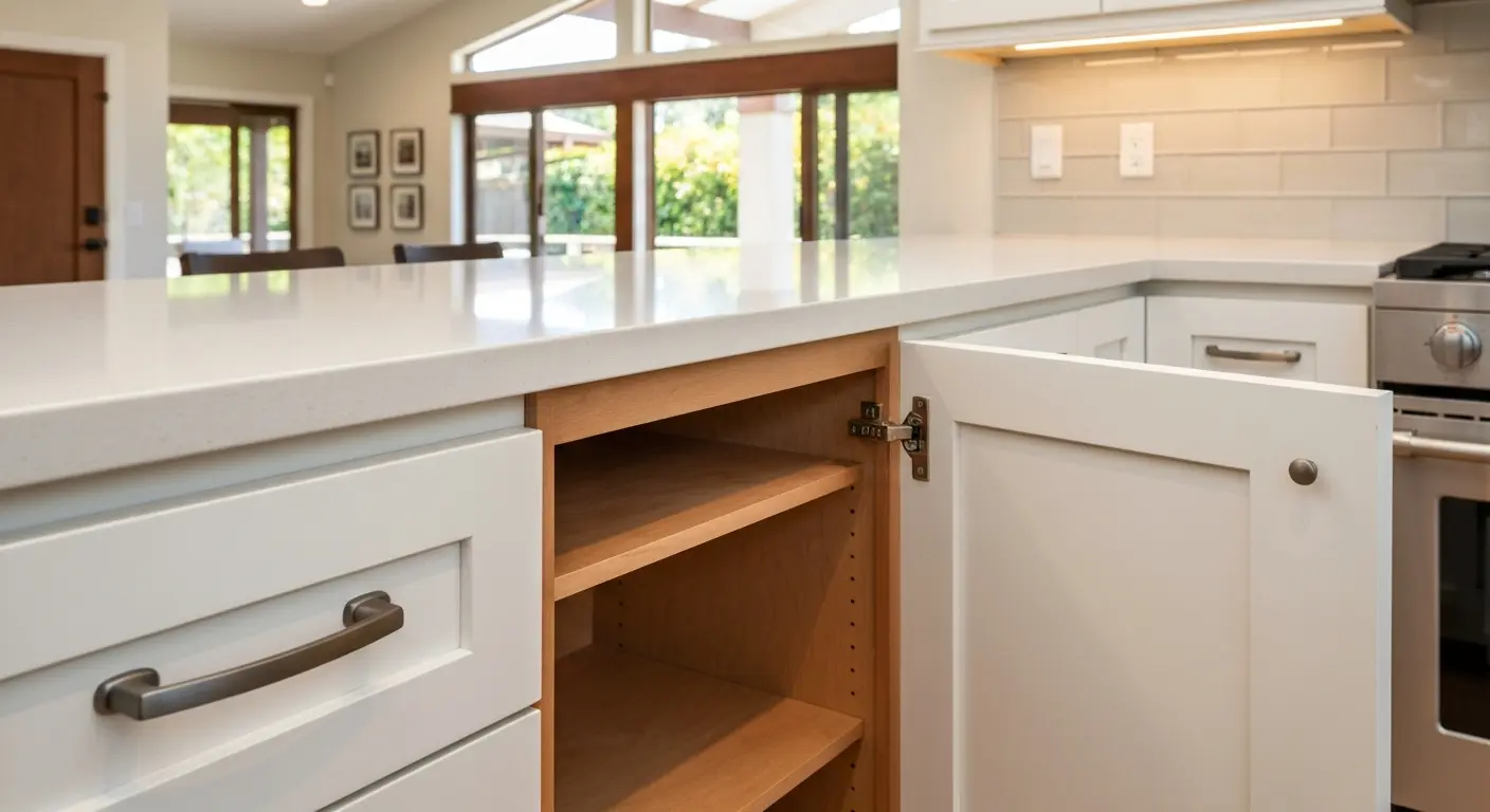 Custom kitchen cabinetry