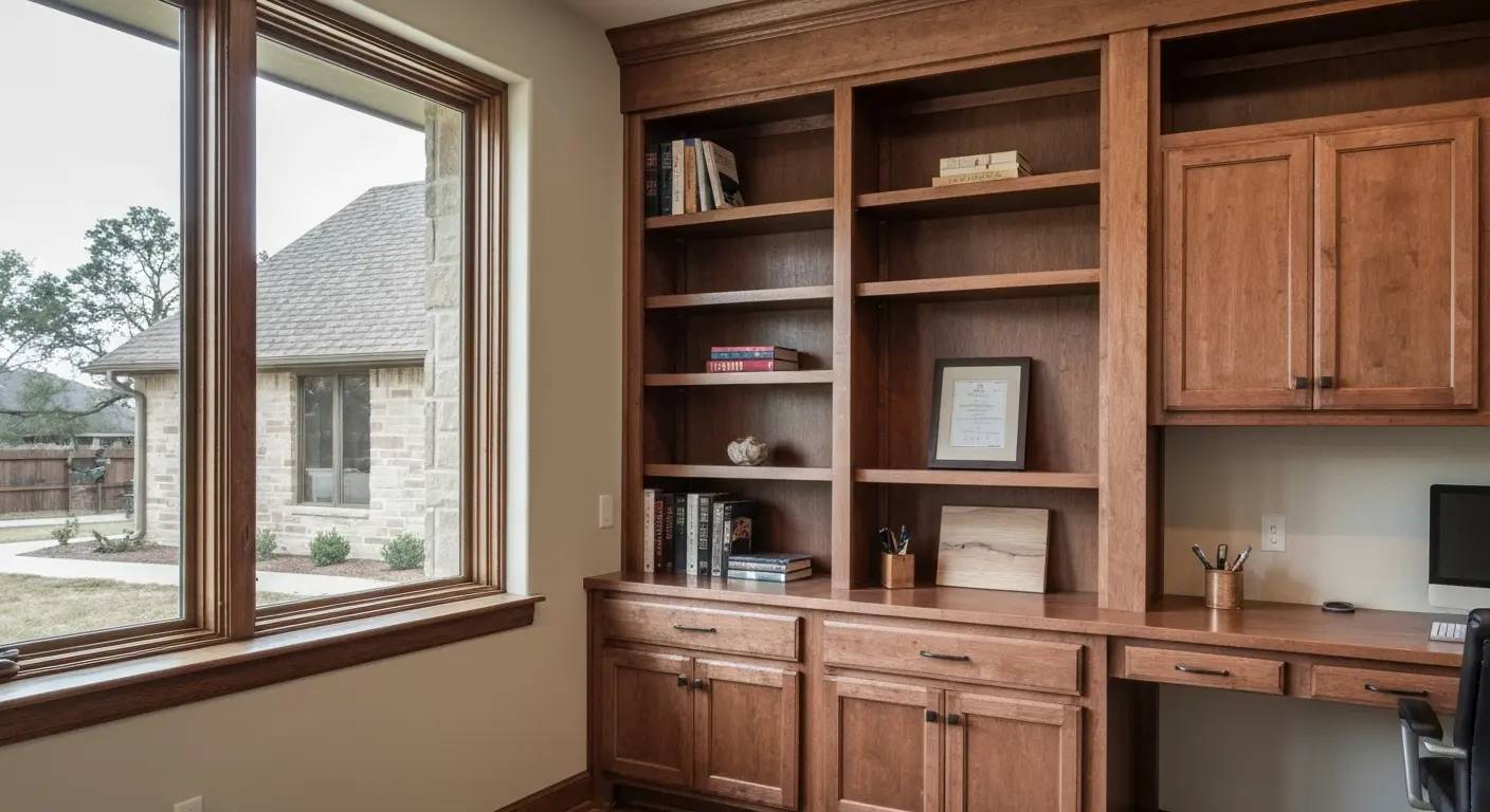 Home office cabinetry