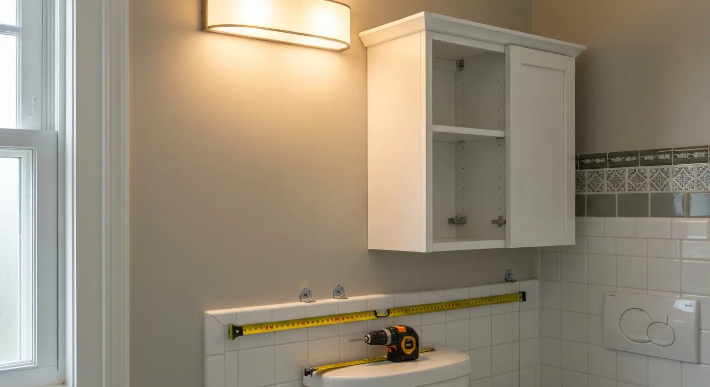 Wall-mounted bathroom cabinet