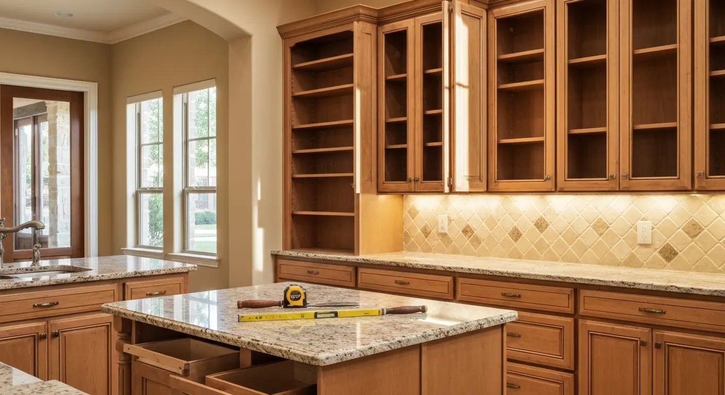Custom kitchen cabinetry project