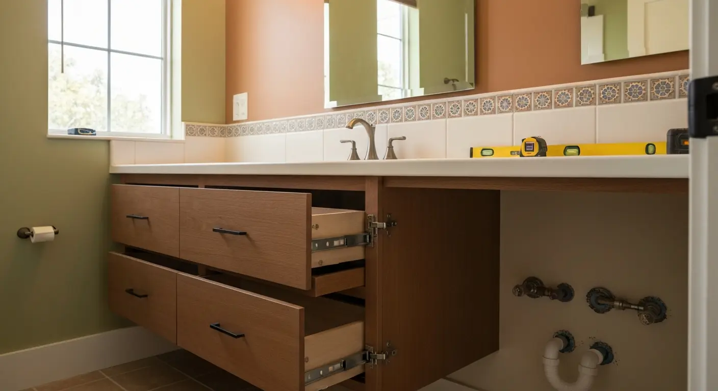 Bathroom vanity cabinet
