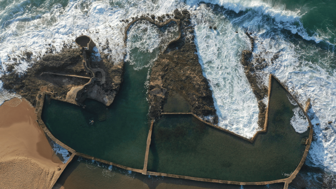 Salt Rock Hotel beach and tidal pool