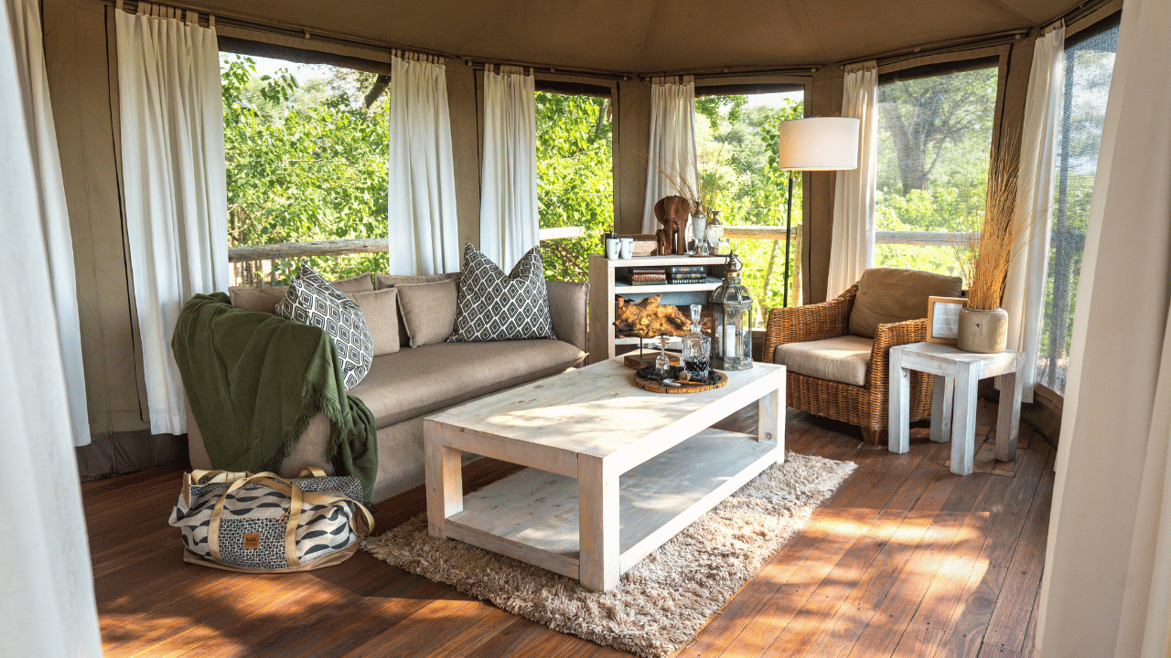Nambwa Tented Lodge wilderness setting