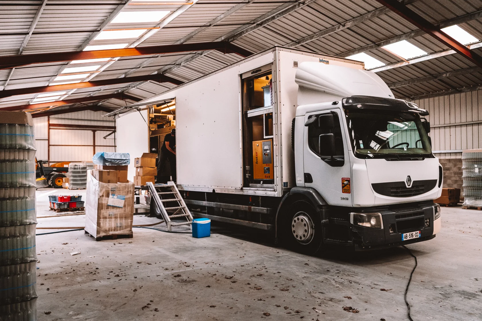 Les camions de conditionnement en BIB