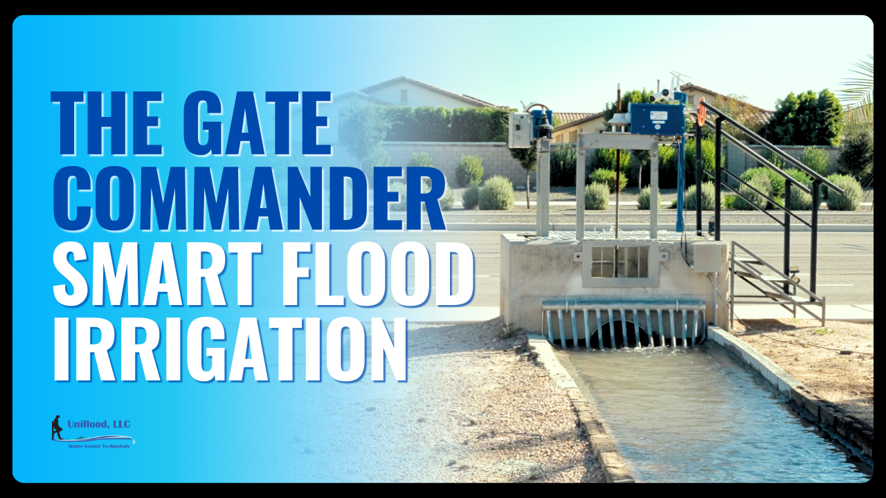 The Gate Commander Smart Flood Irrigation