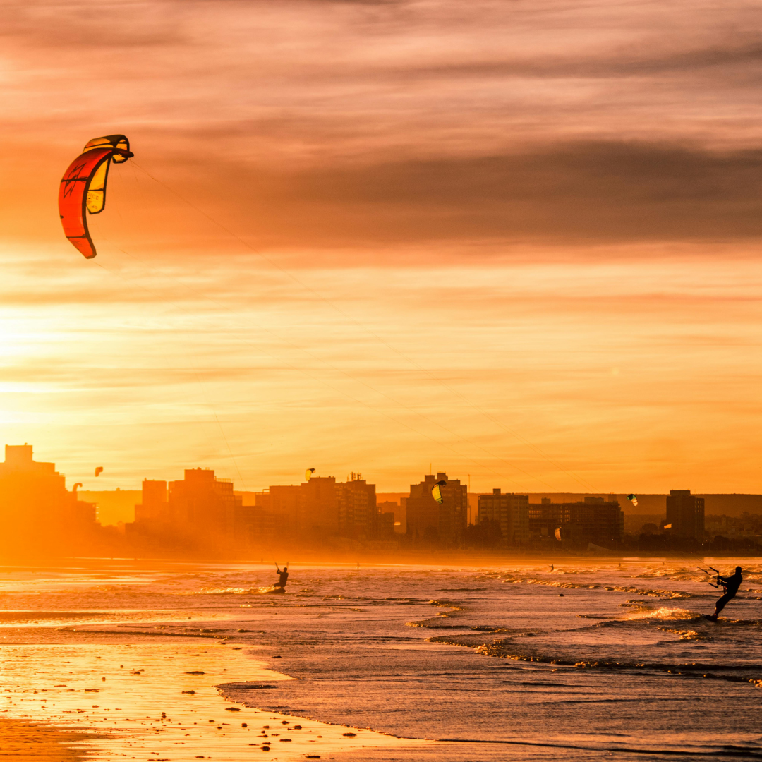 Kitesurfen in Sicilië met duotone kites