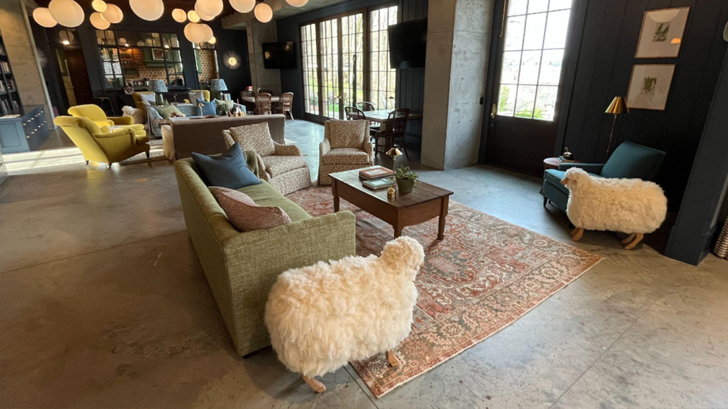 Inside the Carriage House