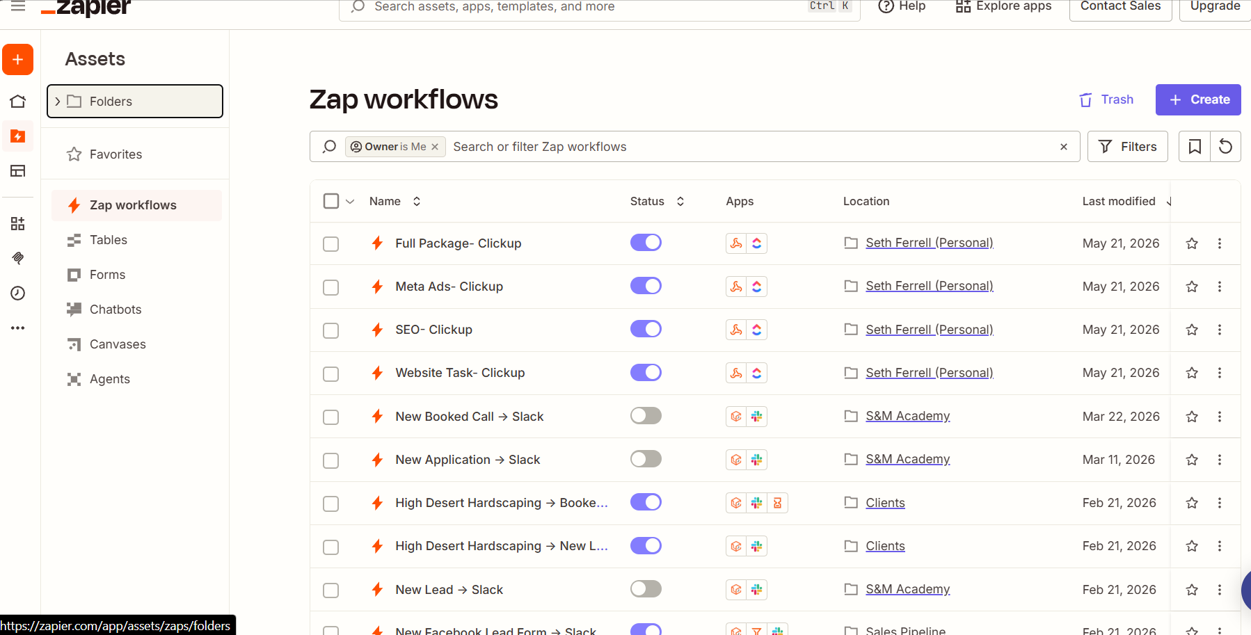Zapier Automation Integrations
