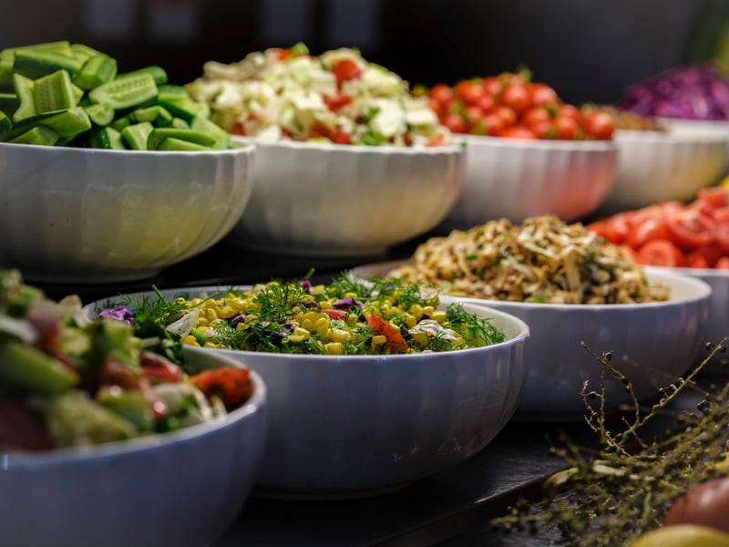 Chrispea food presentation