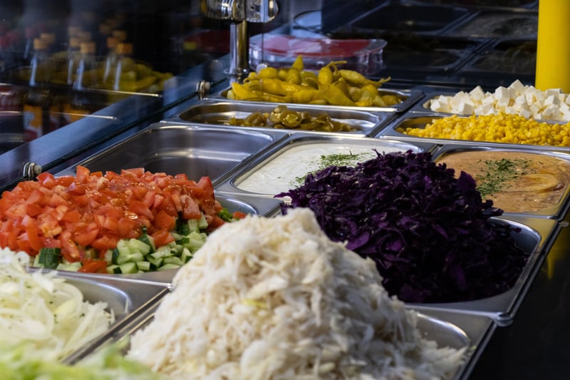 Chrispea catering spread