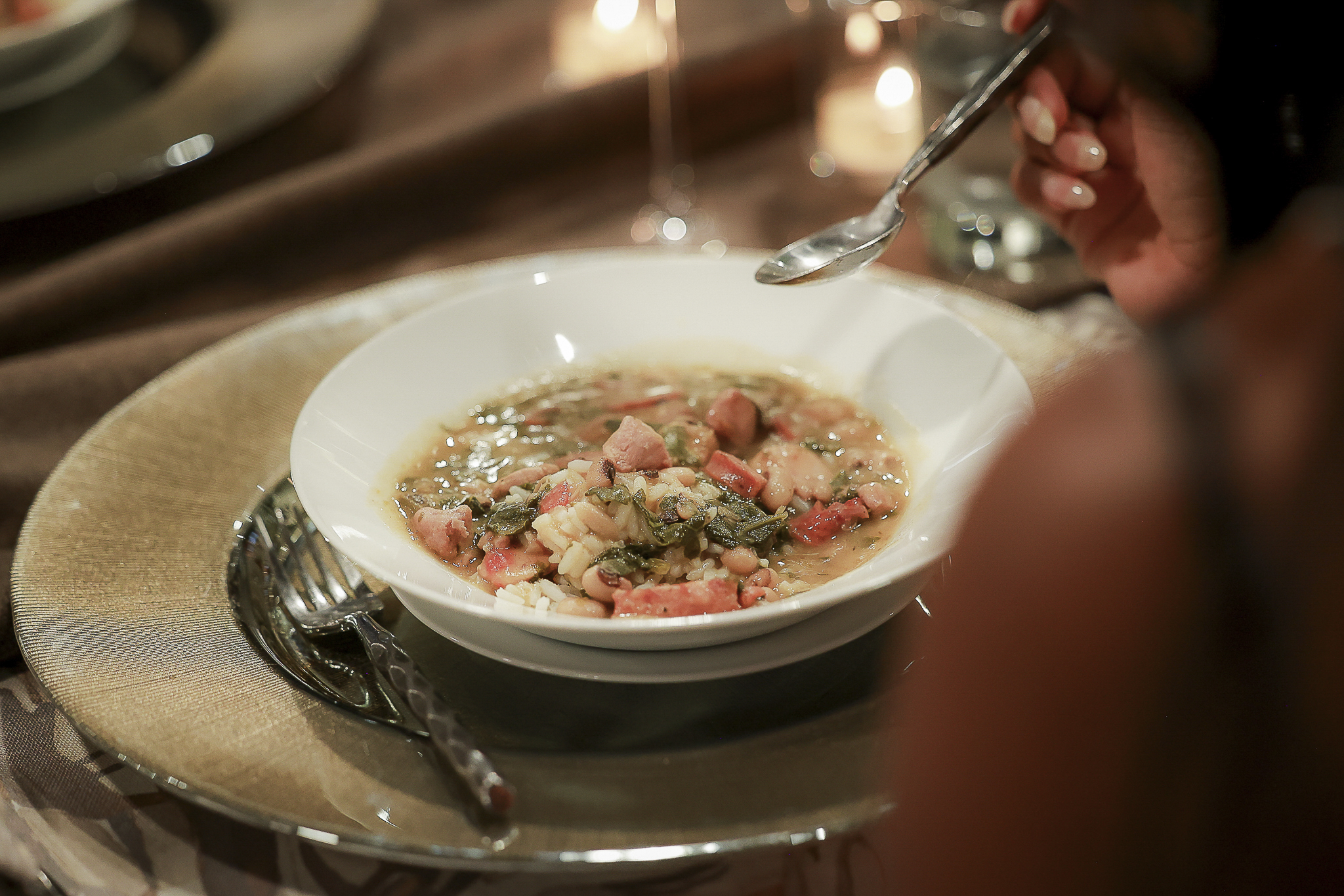 Chrispea dish on the table