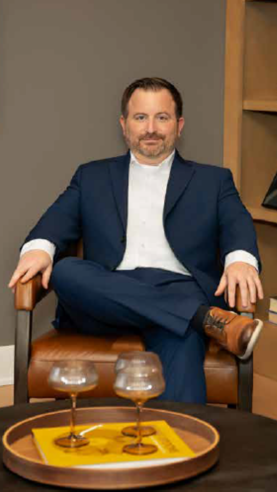 Portrait of Justin Barton, founder of Connextion