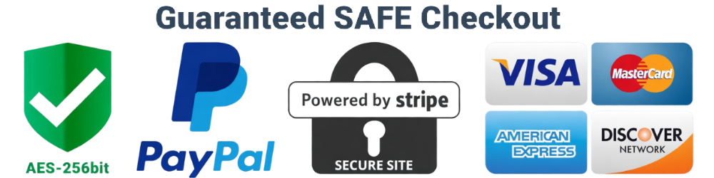 Secure checkout and money-back guarantee.