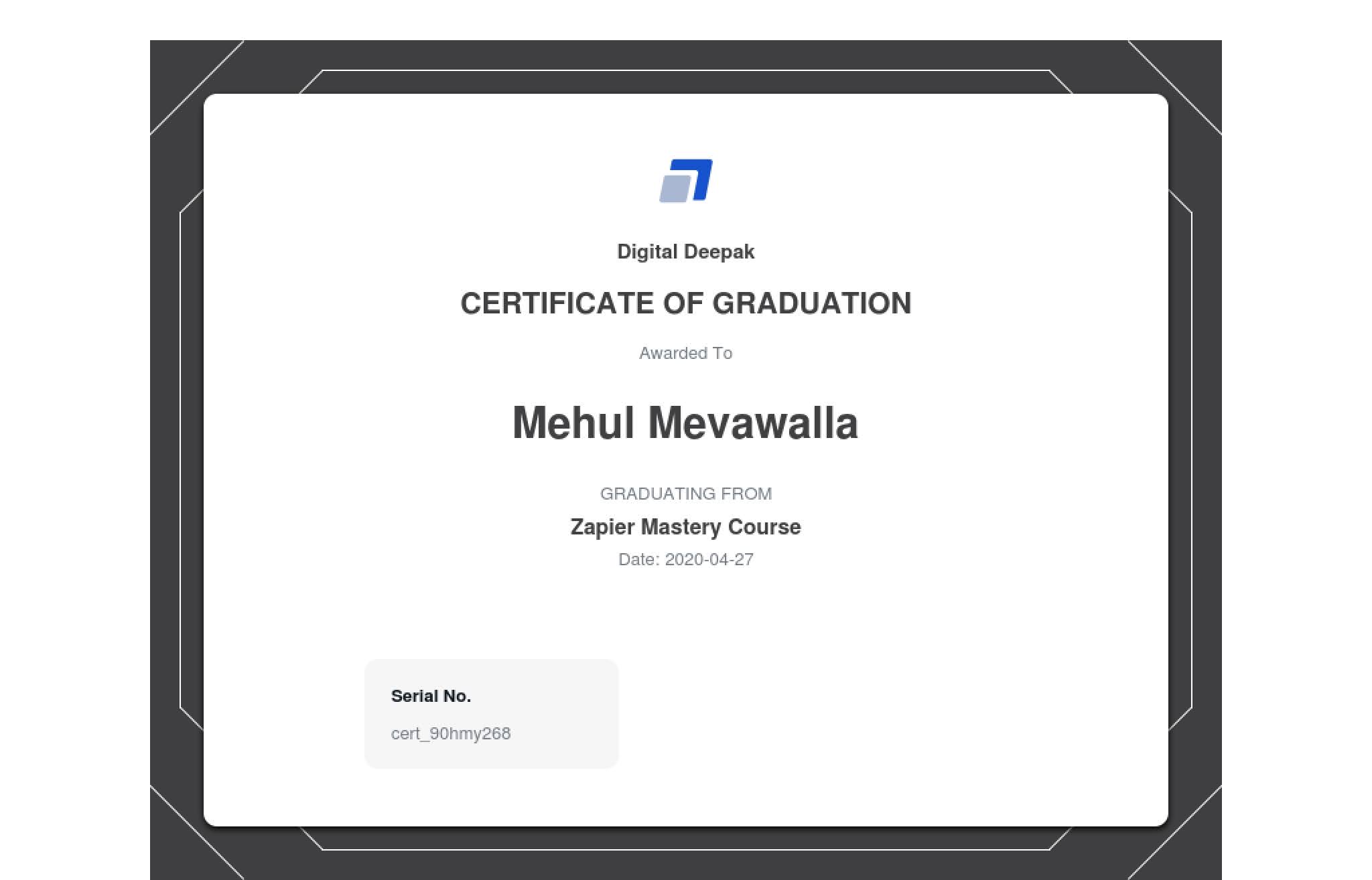 Professional Certification
