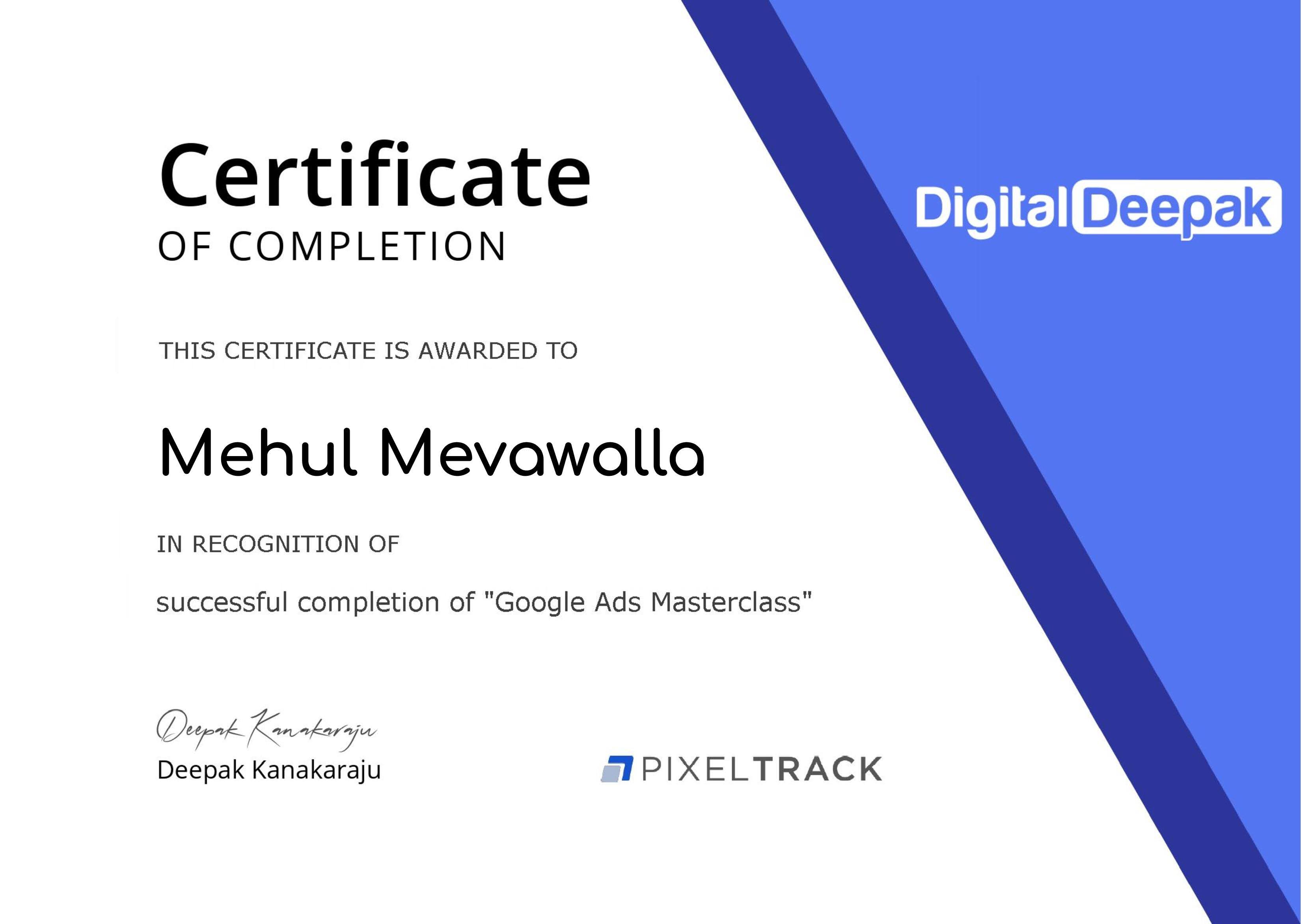 Professional Certification