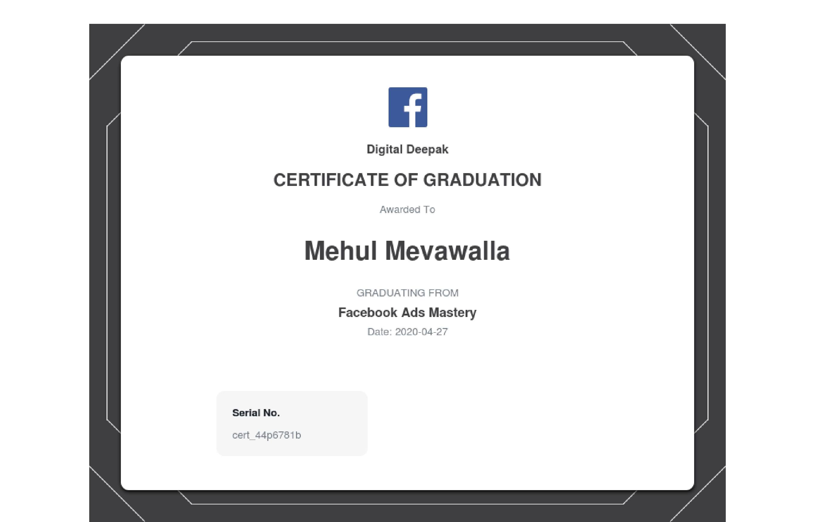 Professional Certification