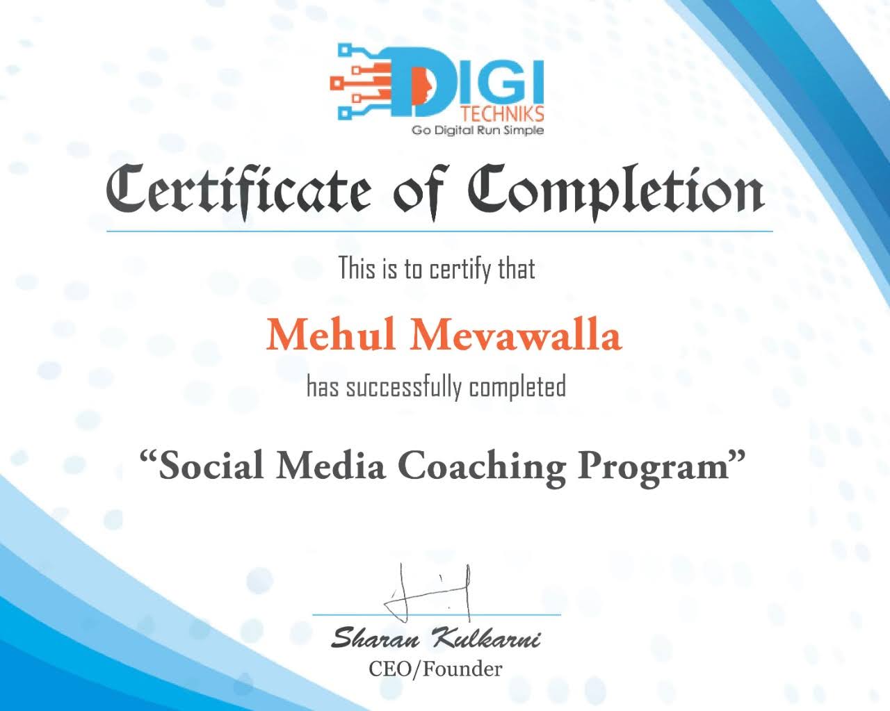 Professional Certification