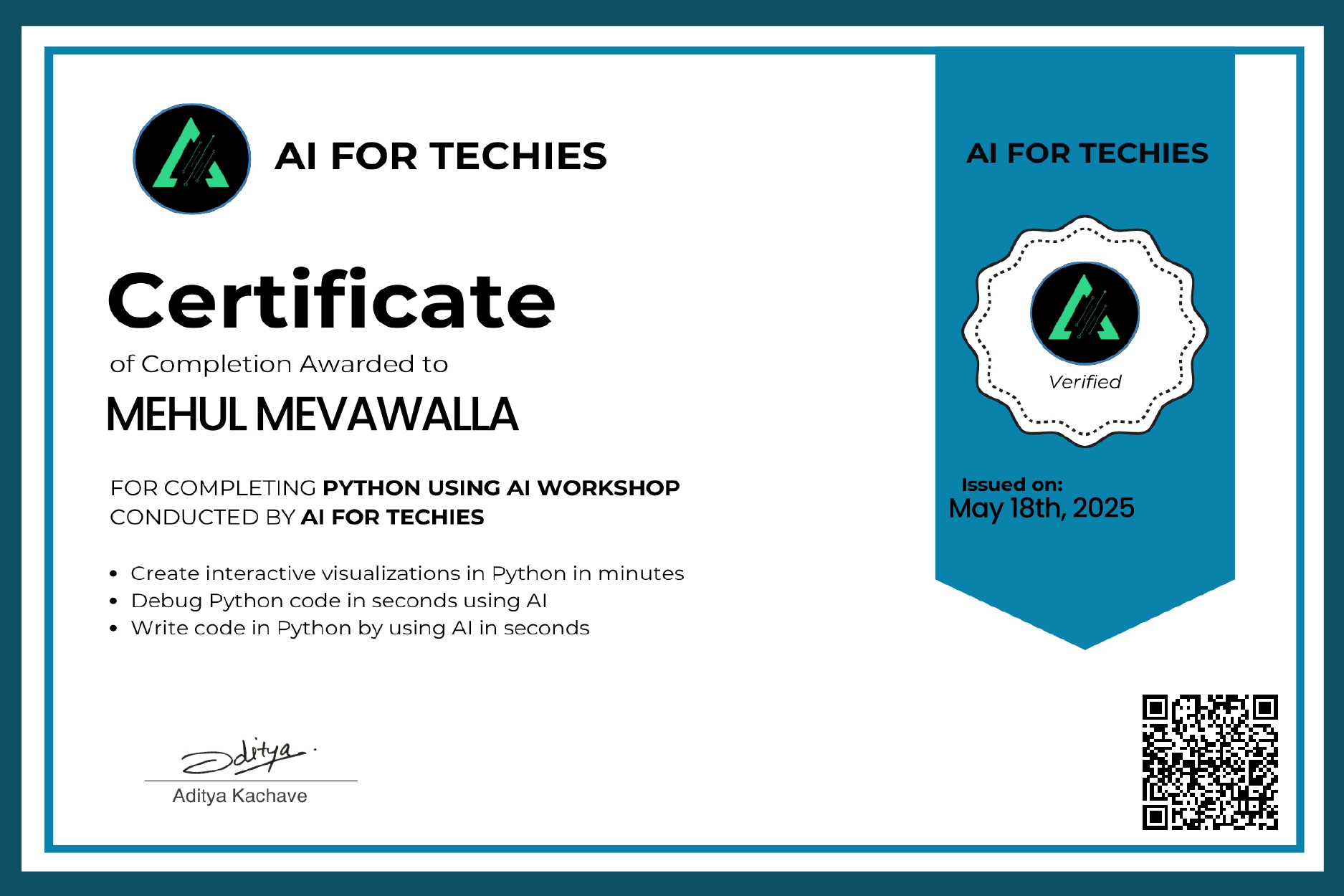 Professional Certification