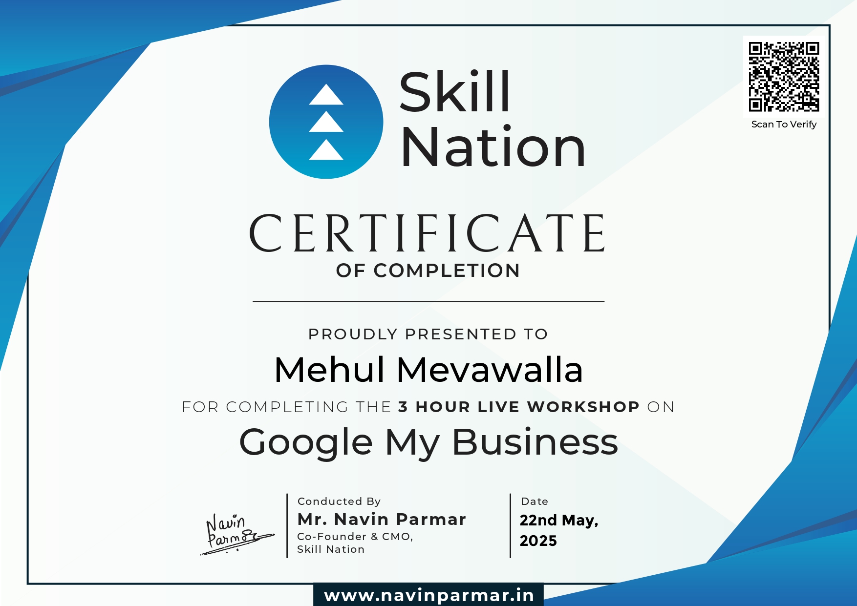 Professional Certification