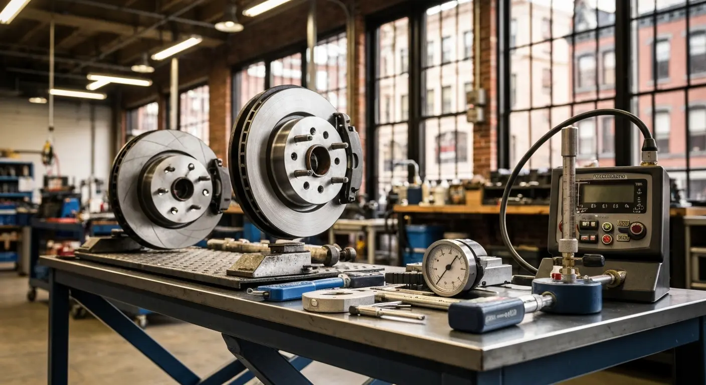 Brake diagnostic inspection