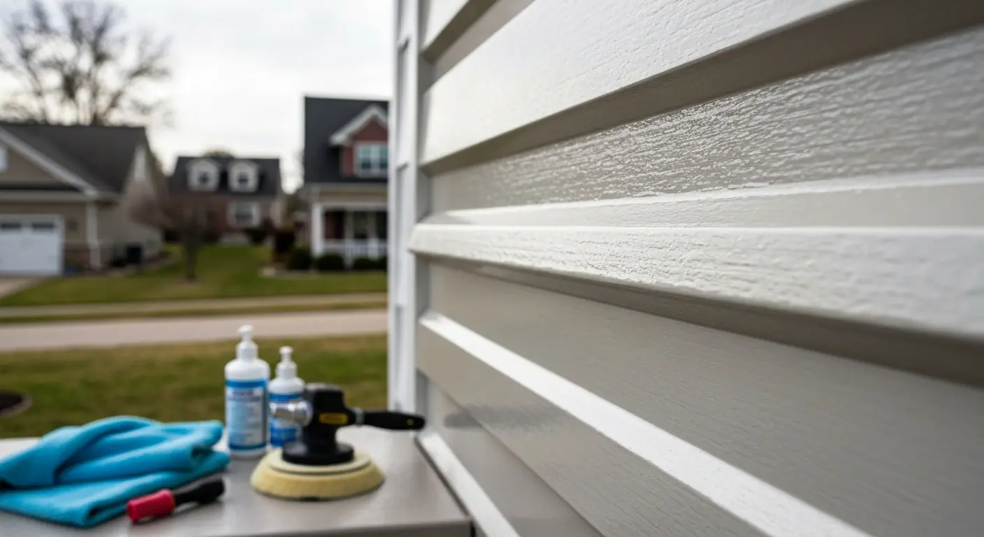 Exterior paint detailing