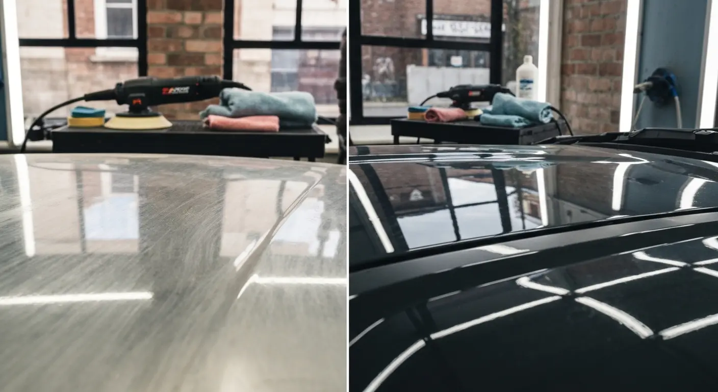 Paint correction work