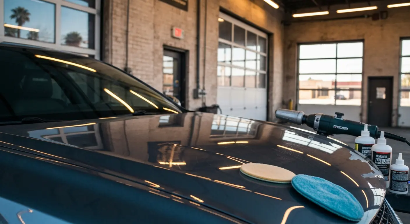 Paint correction service