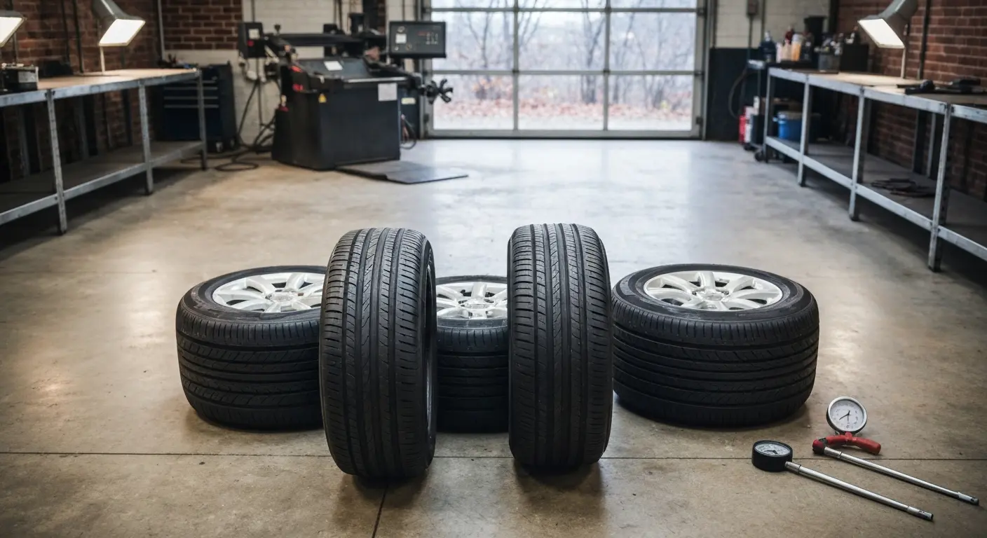 Seasonal tire rotation