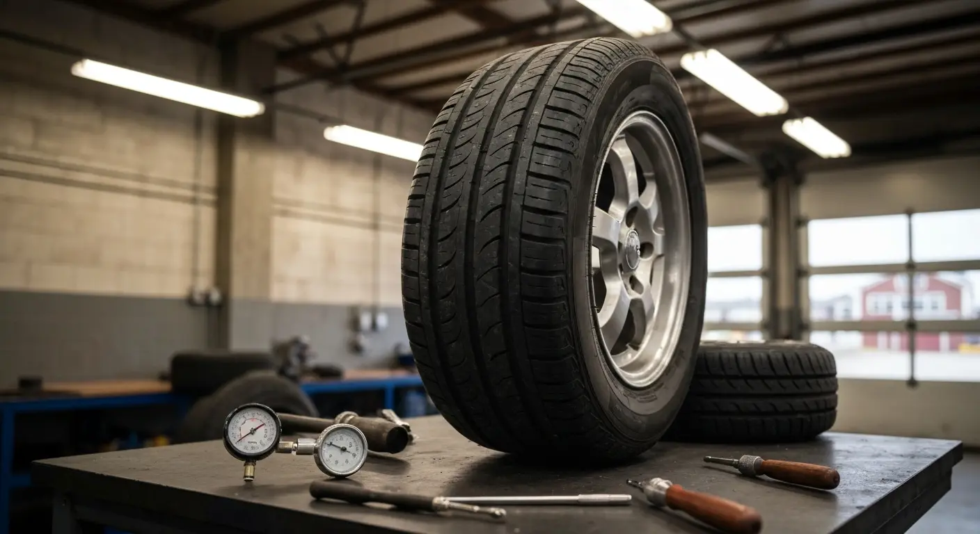 Tire repair and patch service