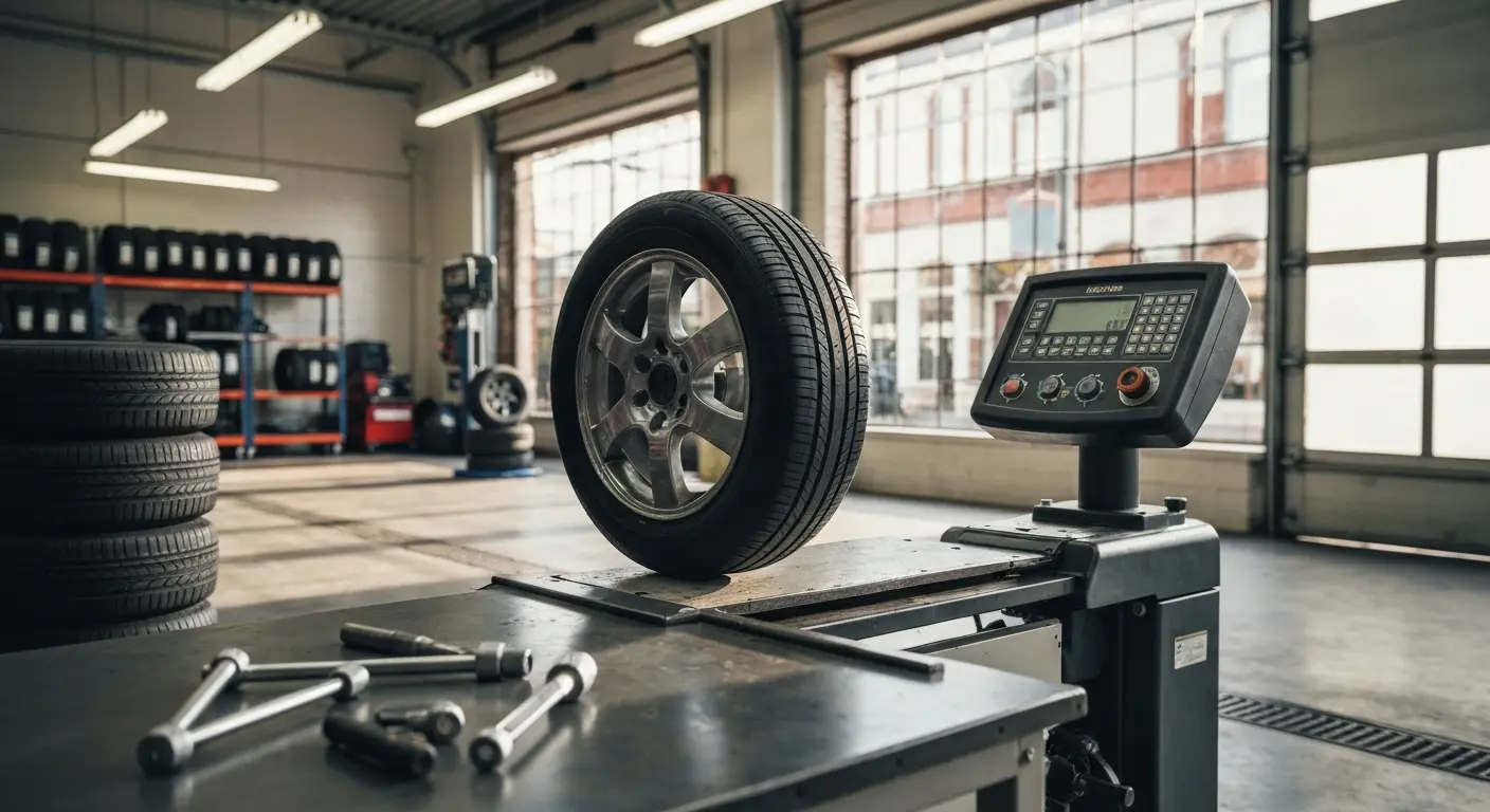 Tire installation and balancing