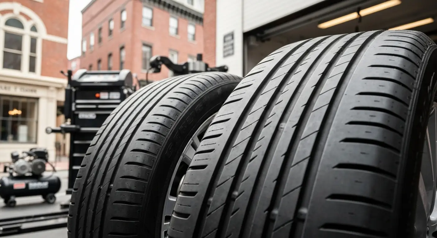 Mobile tire service