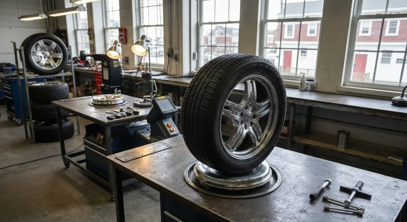 Tire installation service