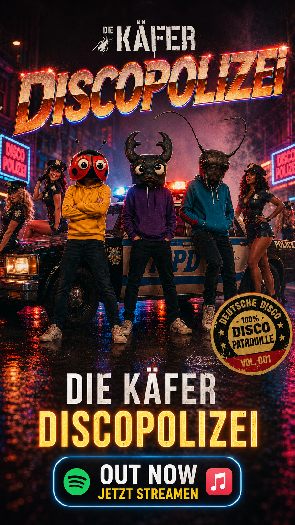 DISCOPOLIZEI — Die Käfer recovered signal artwork