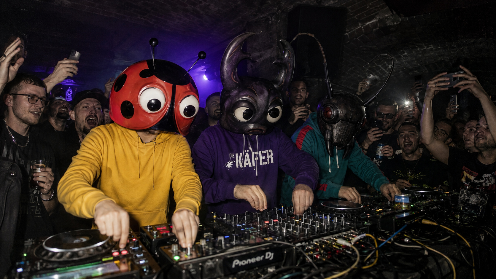 Primary recovered UK club footage from the underground tour archive