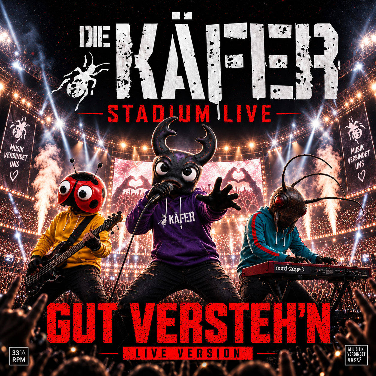 Gut versteh'n (Live Version) — recording artwork