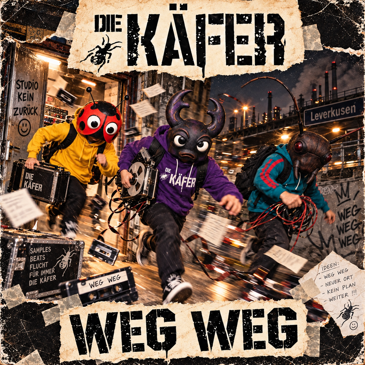 Weit weg — recording artwork