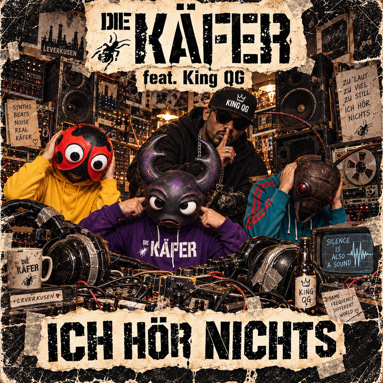 Ich hör nichts — recording artwork