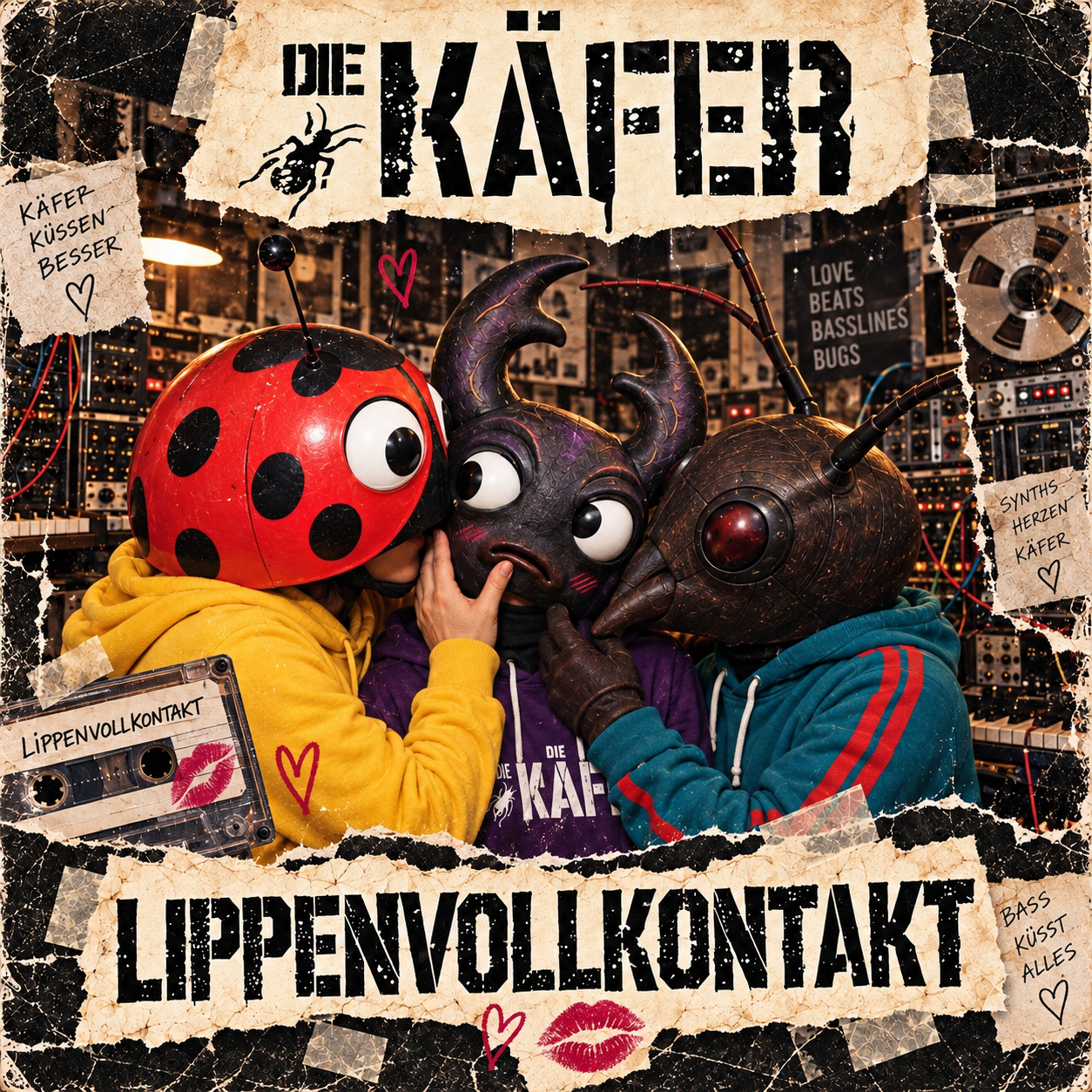 Lippenvollkontakt — recording artwork